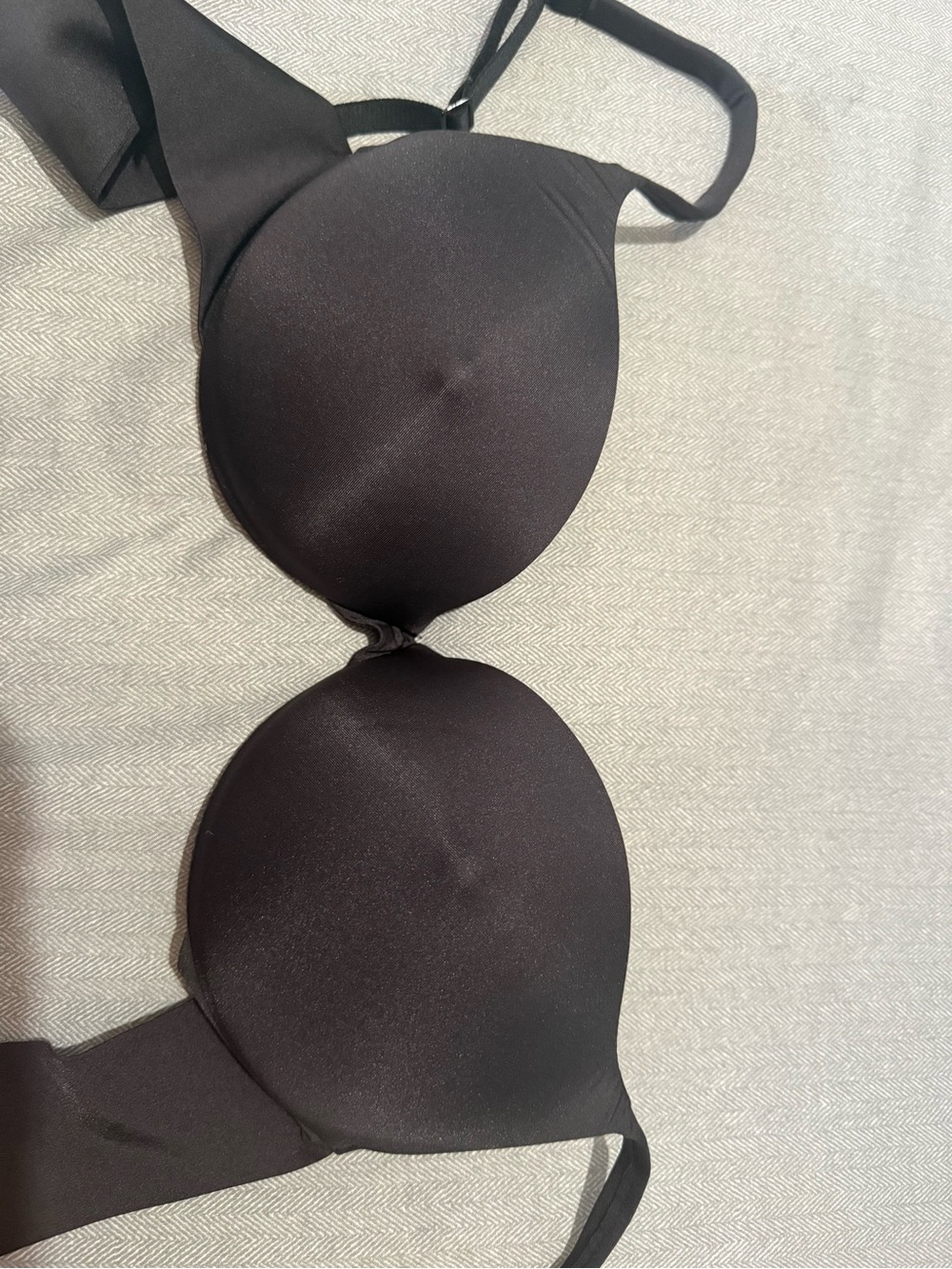 Smooth Black T-Shirt Bra - Women Intimates